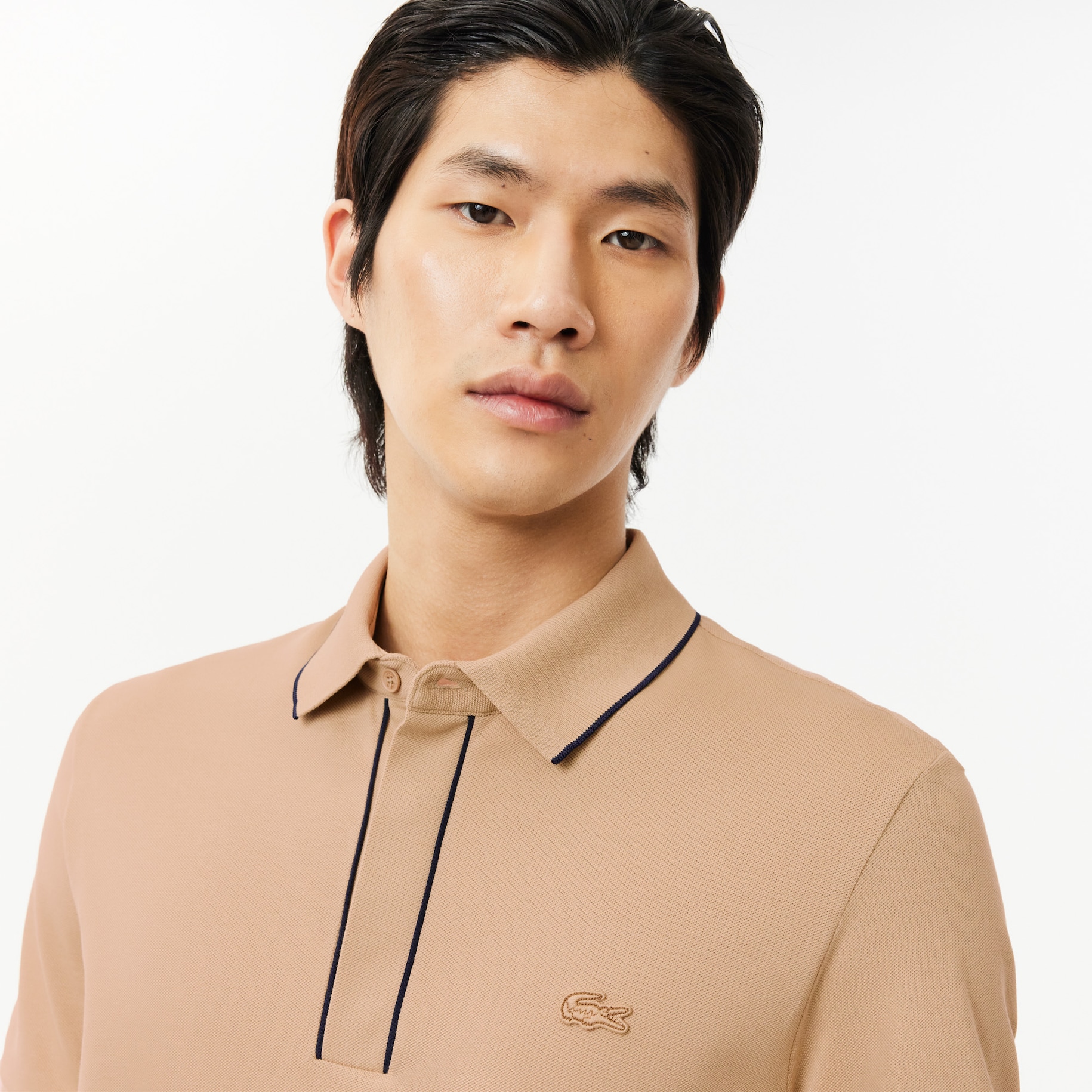 Regular Fit Paris Stretch Piqué Polo Shirt image number 1