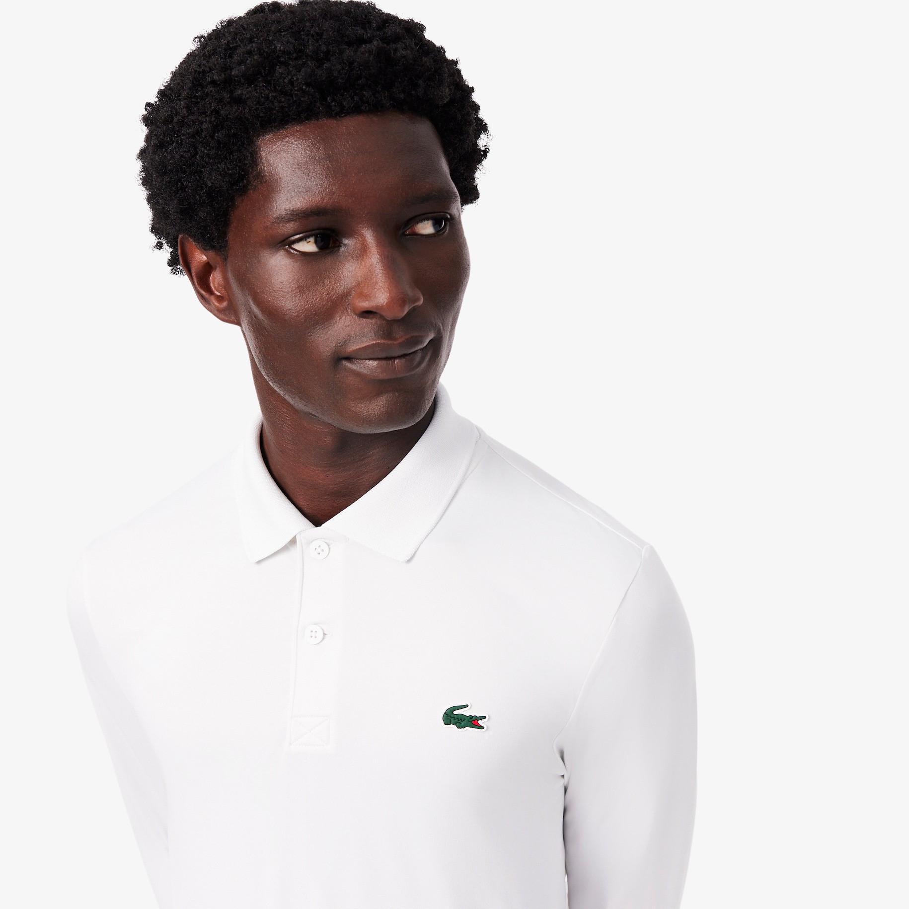 Regular Fit Ultra Dry Long Sleeved Golf Polo Shirt image number 1