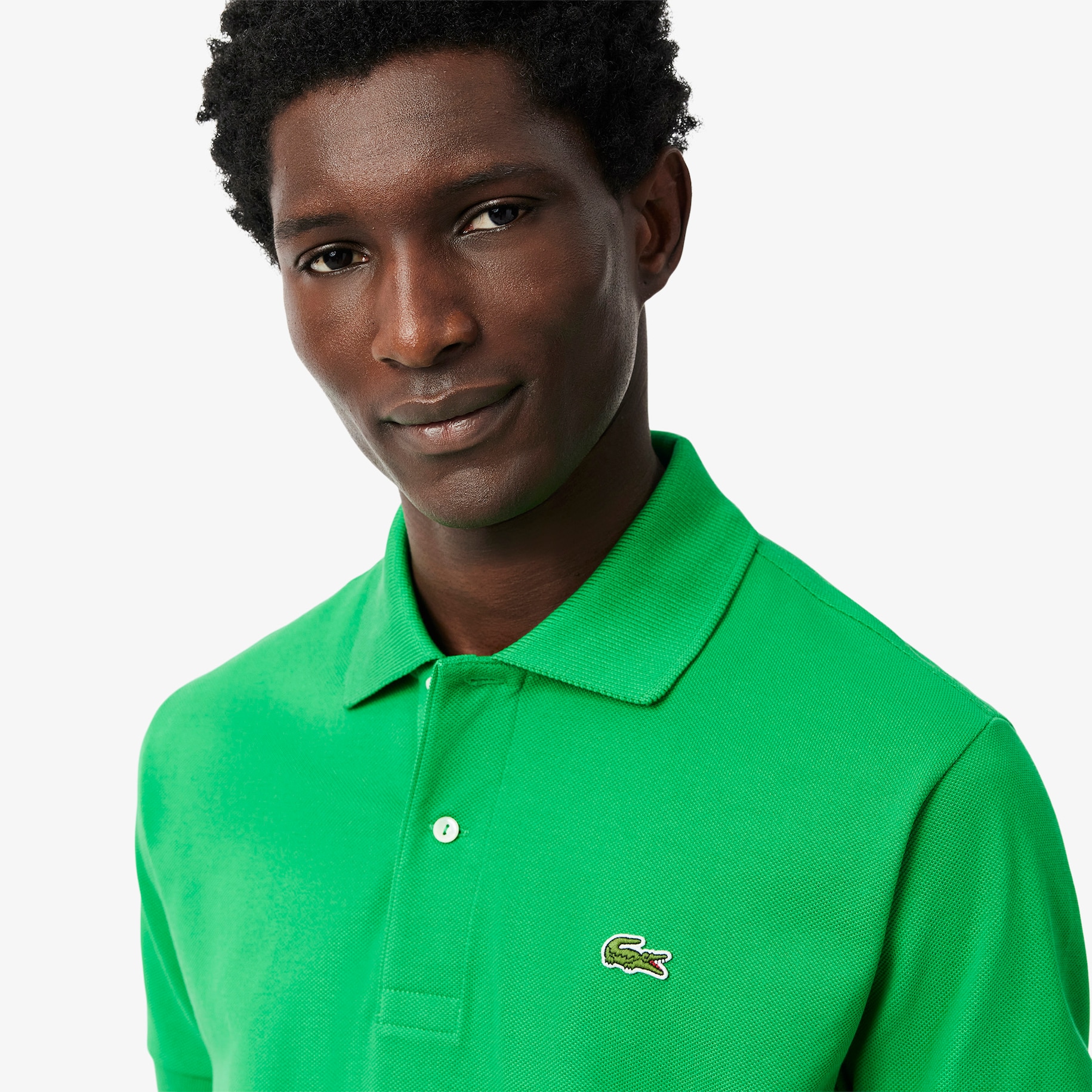 Classic Fit L.12.12 Heavy Piqu&eacute; Polo Shirt image number 1