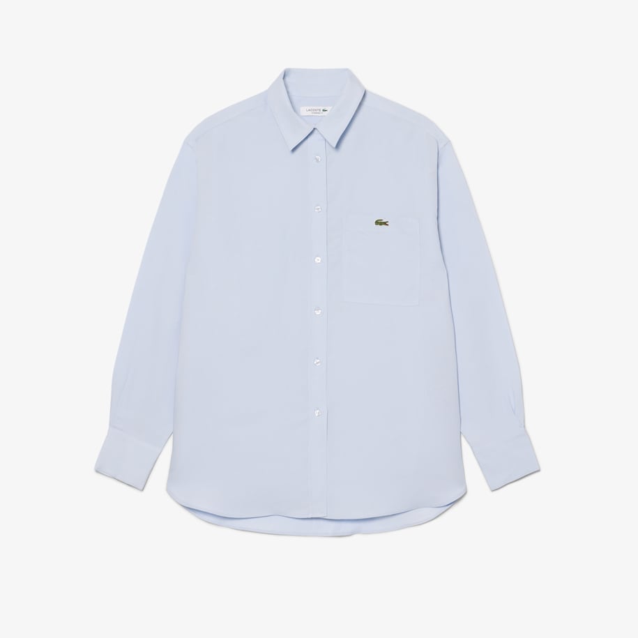 Oversized Linen Blend Shirt image number 3