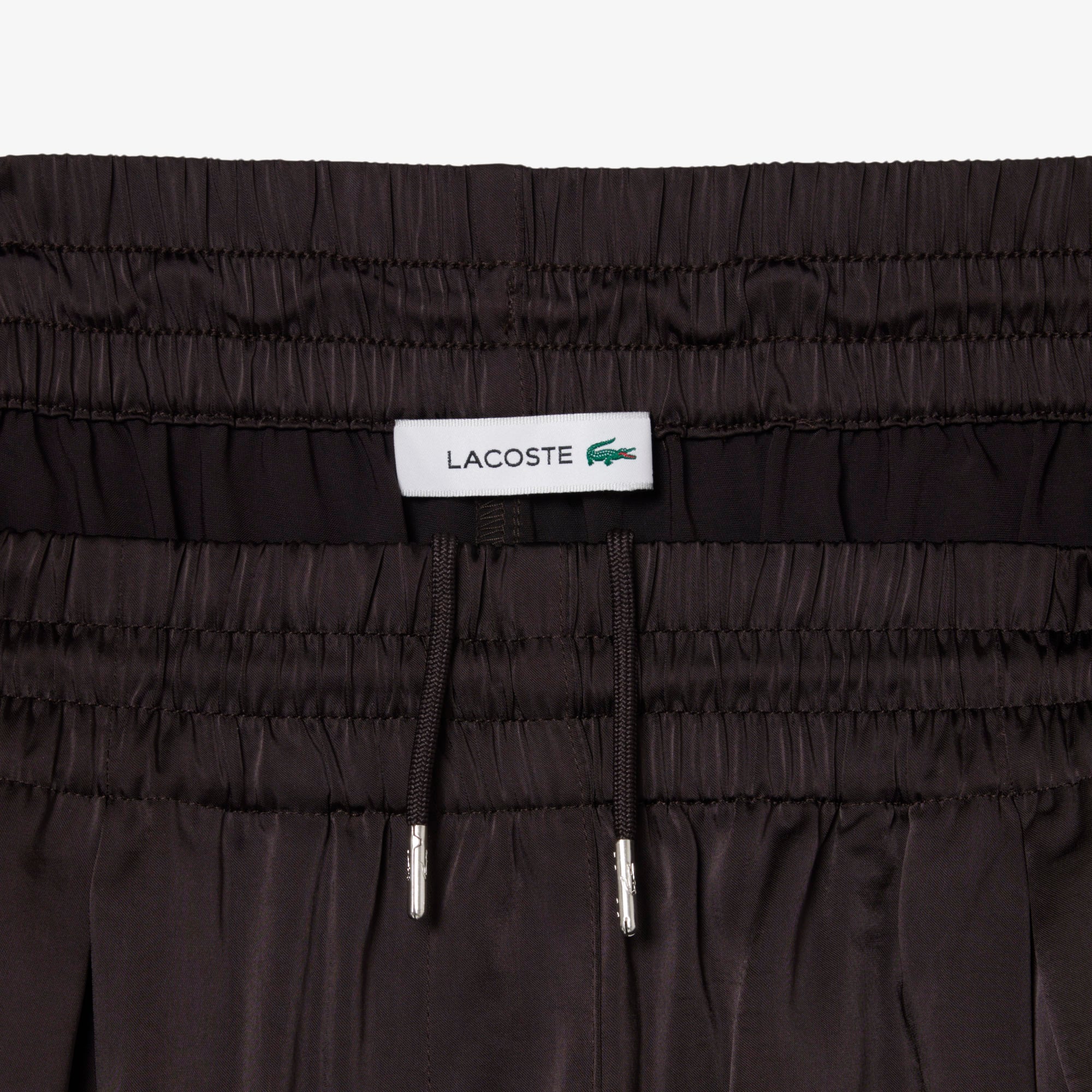 Oversized Elasticated Satin Pants image number 5