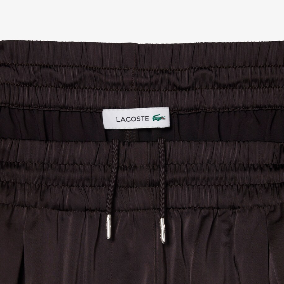 Oversized Elasticated Satin Pants image number 5