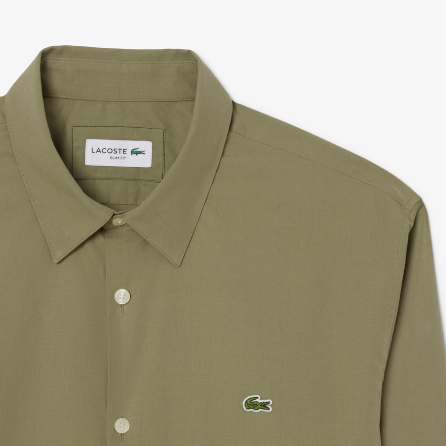 Slim Fit Stretch Poplin Shirt image number 1