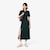 Pleated Fluid Jersey Polo Collar Dress image number 0