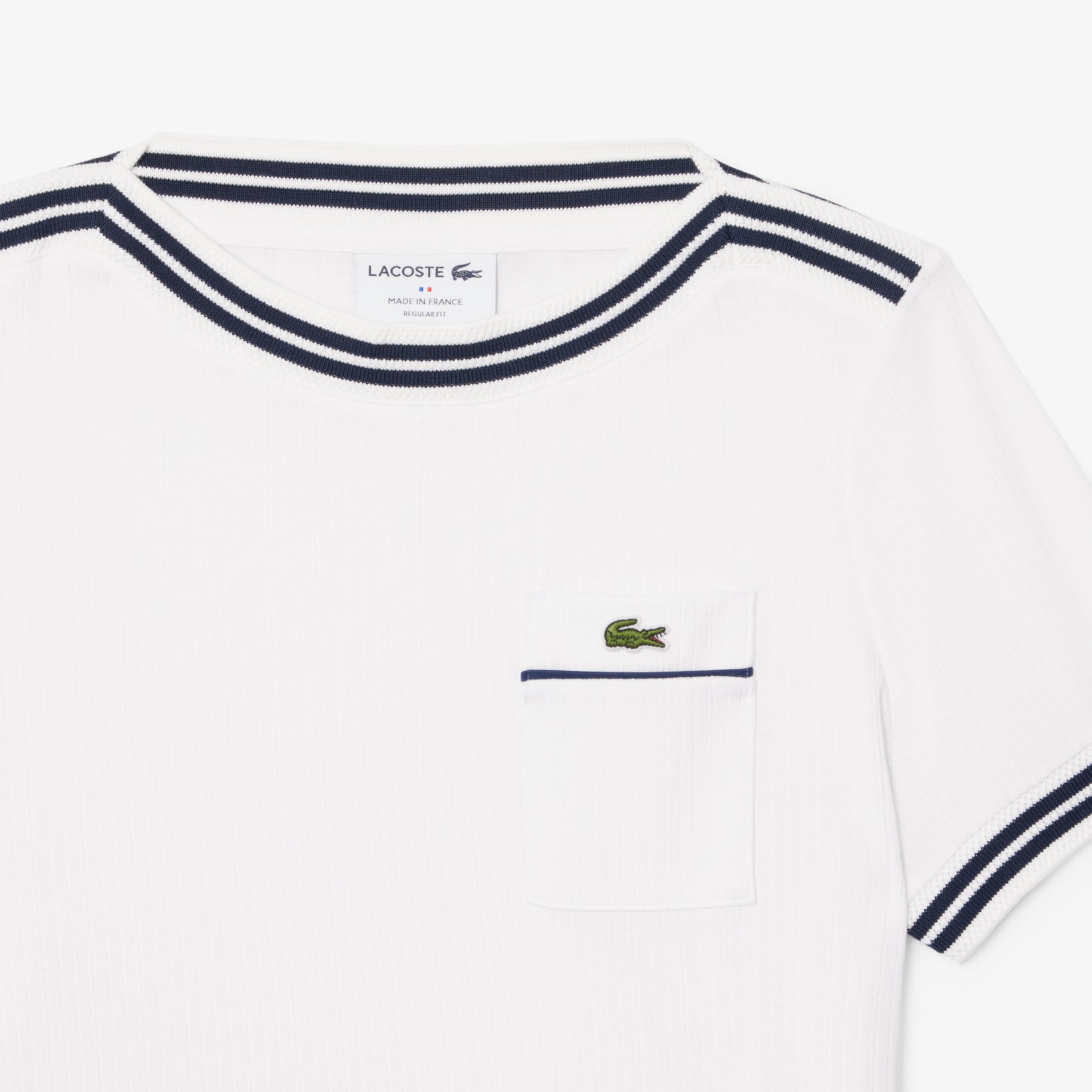 French Made Boat Neck T-shirt image number 4