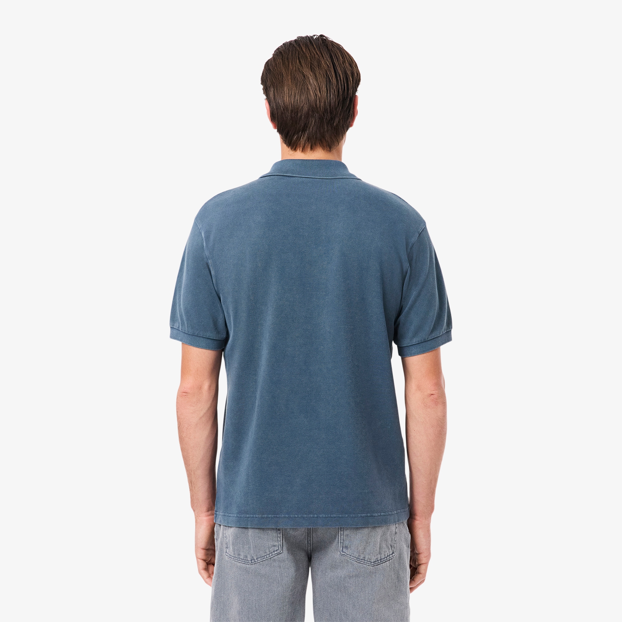 Classic Fit L.12.12 Washed Effect Polo Shirt image number 2
