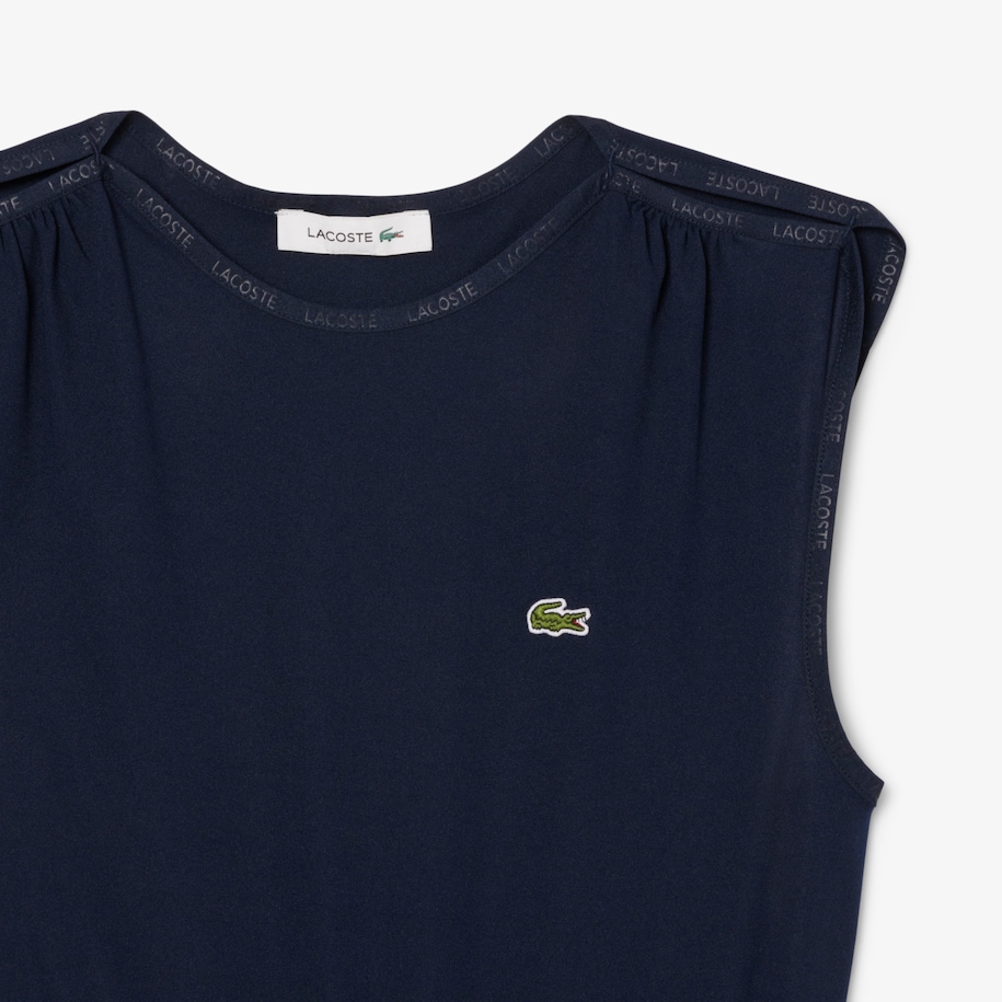 Sleeveless Pleated Dress image number 4