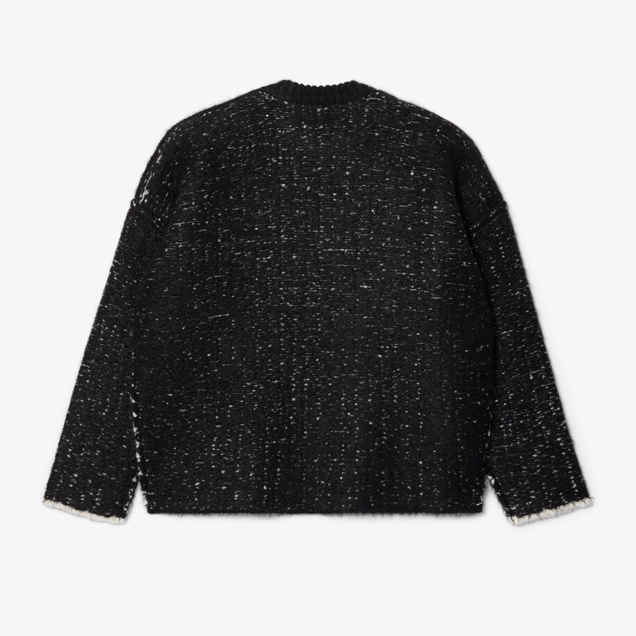 FW24 Runway Oversize Embroidered Sweater image number 4