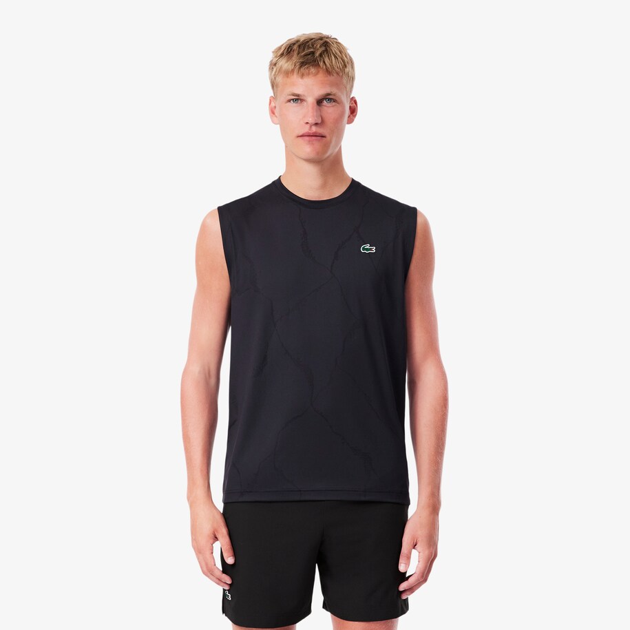 Ultra Dry Crocodile Jacquard Tennis Tank Top image number 0