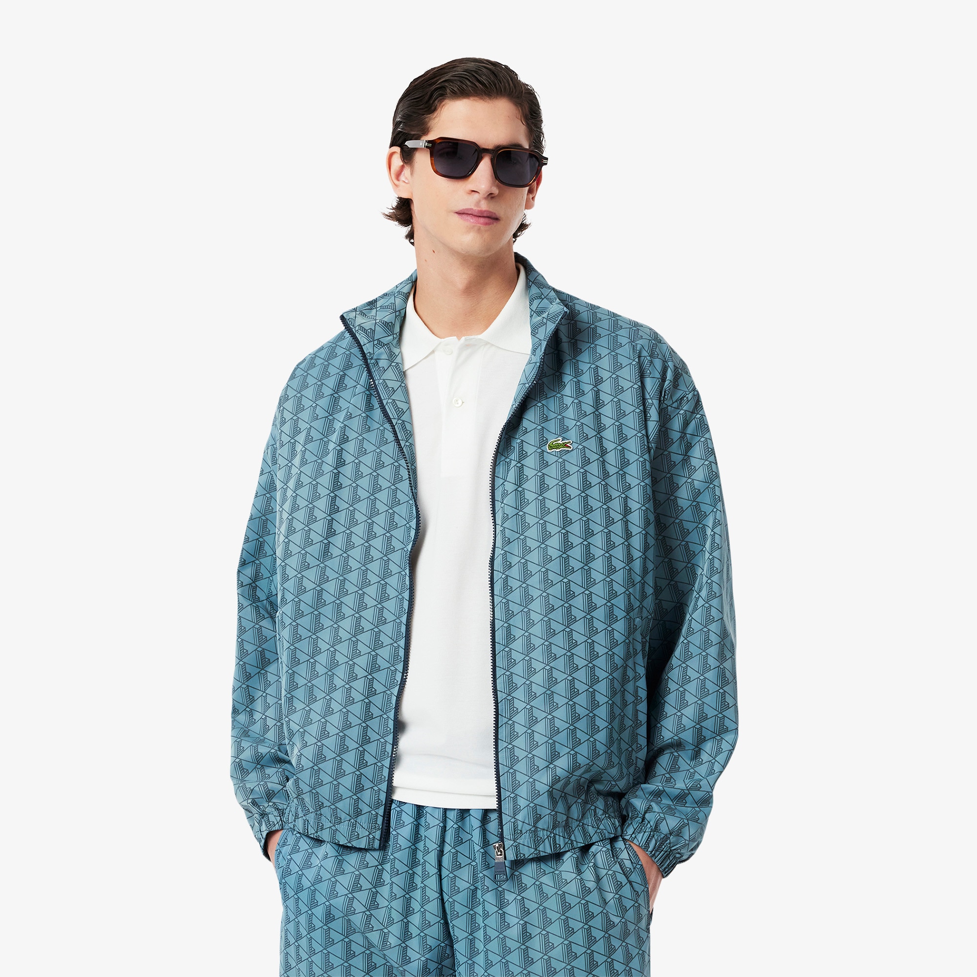 Buy Original Monogram Jacquard Track Jacket | Lacoste ID