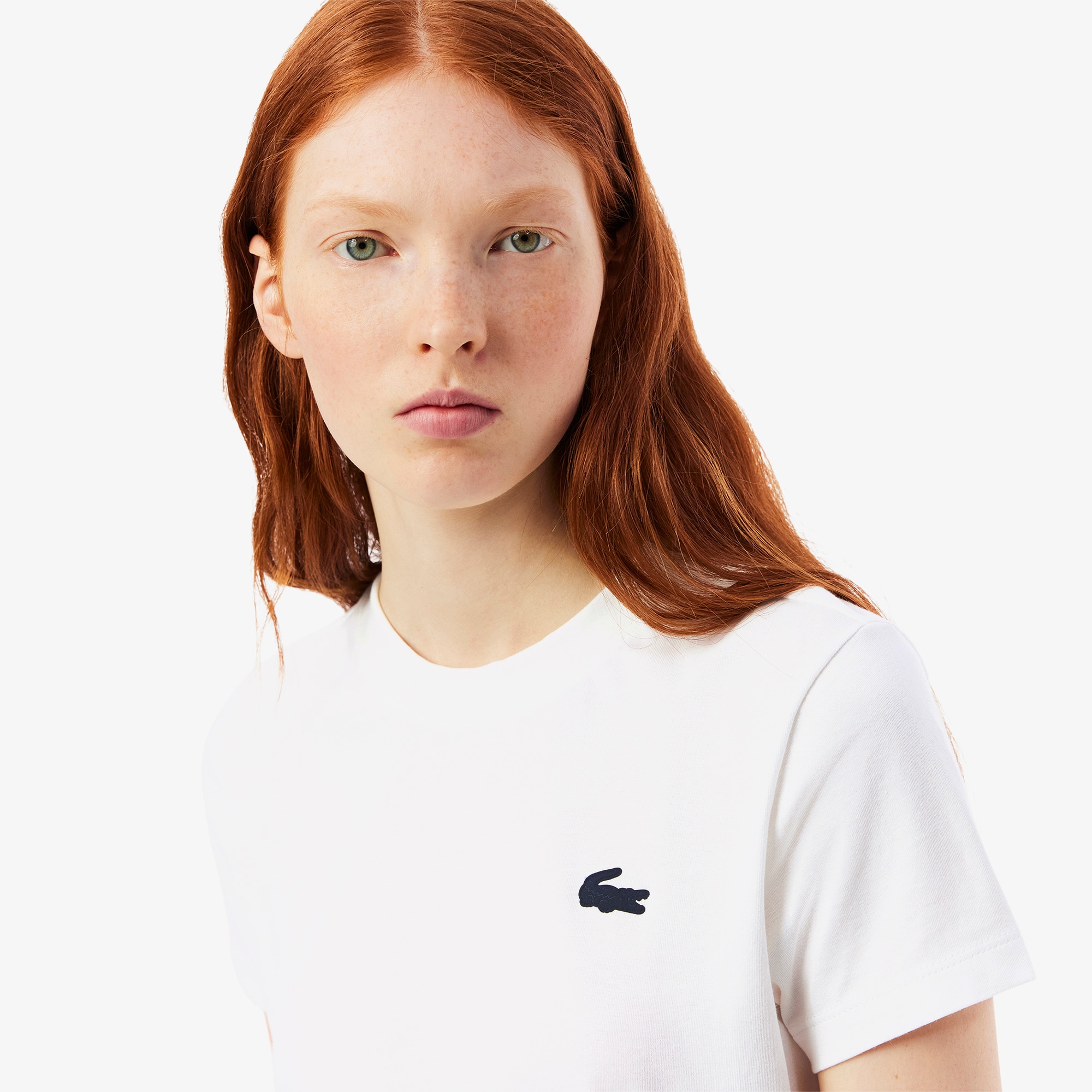 tシャツ LIGHT ORGANIC COTTON JERSEY TOP レディース Women's 100% Organic Cotton Crop T-Shirt | Fair Indigo