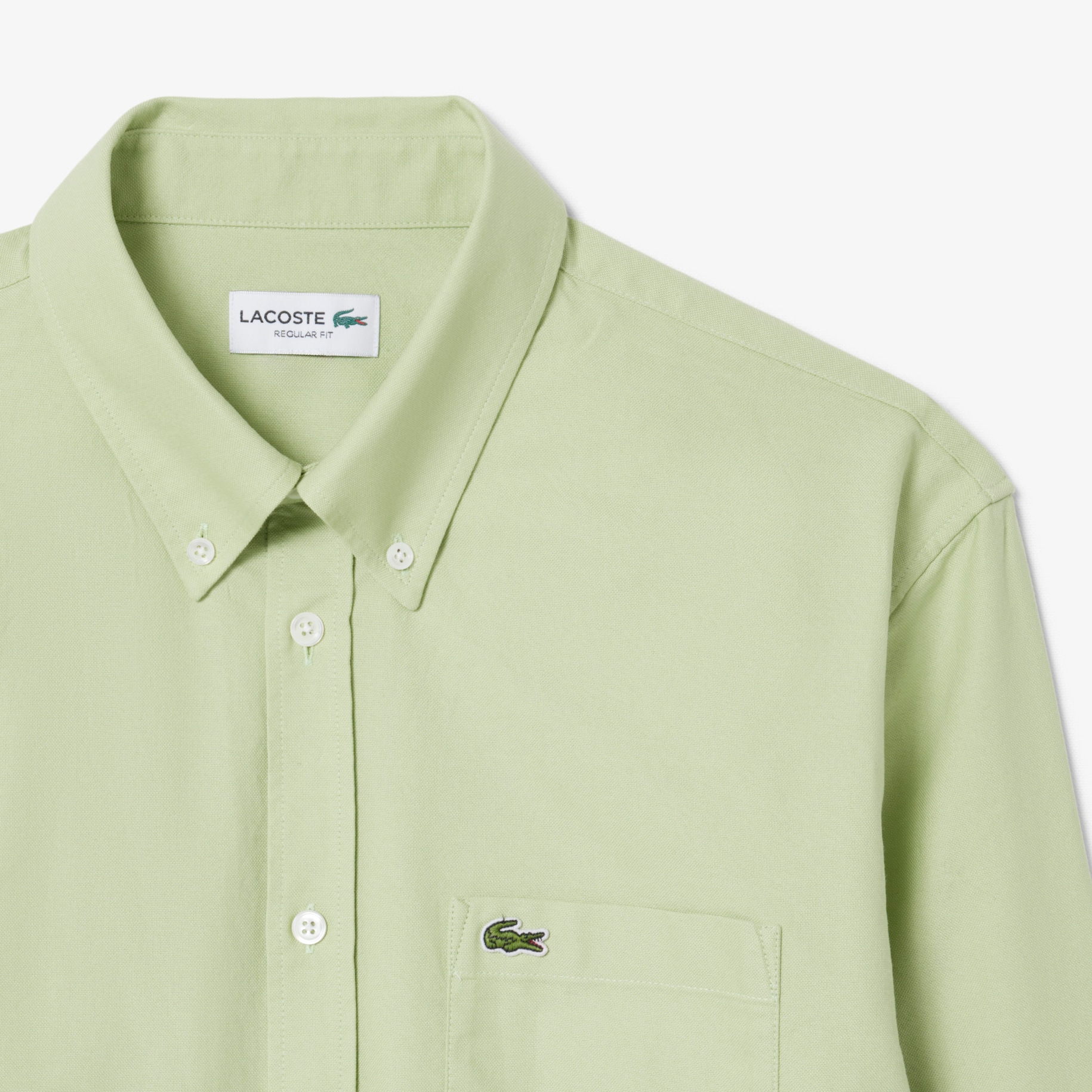 Regular Fit Short Sleeved Oxford Shirt image number 4
