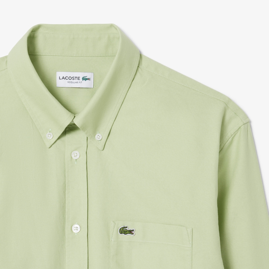 Regular Fit Short Sleeved Oxford Shirt image number 4
