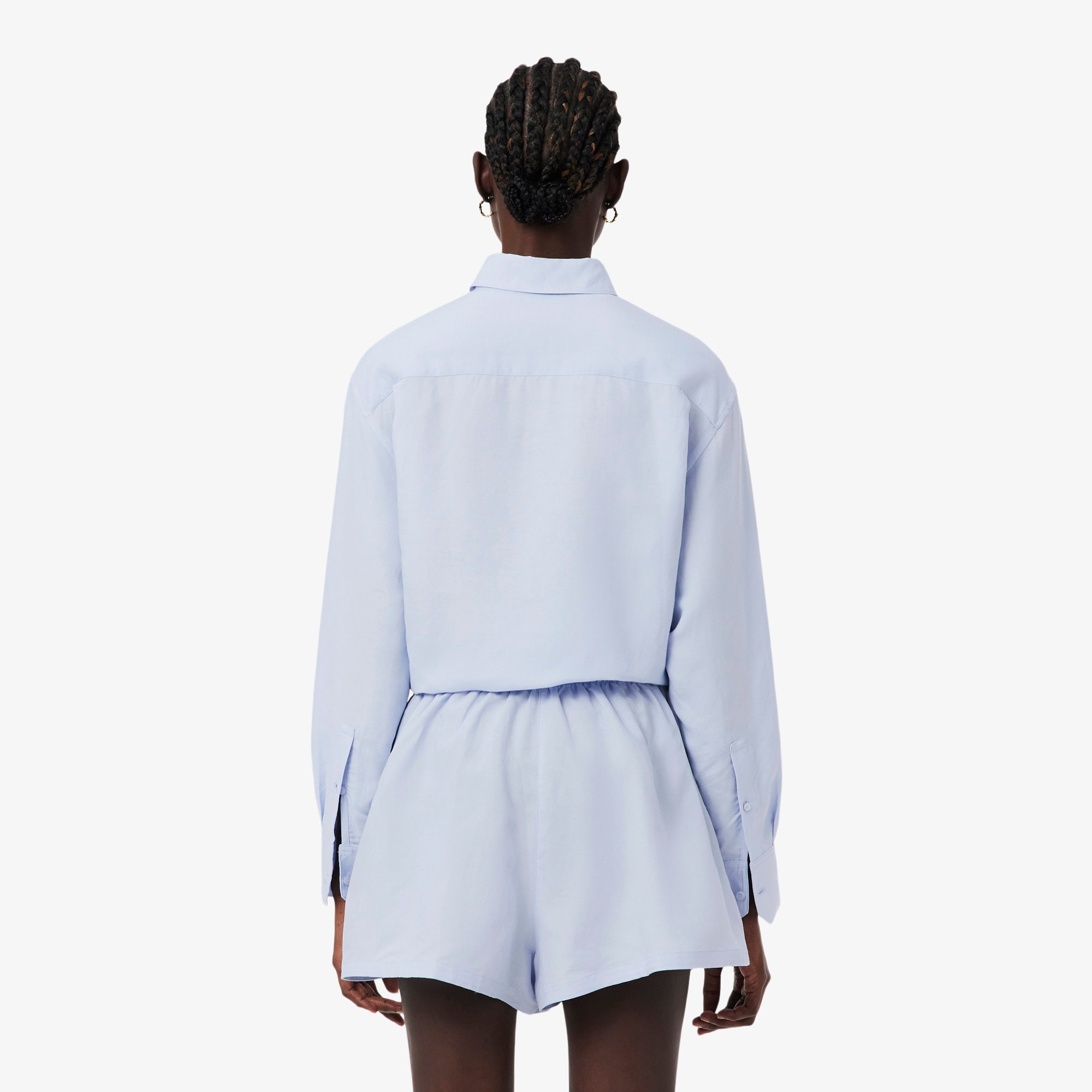 Oversized Linen Blend Shirt image number 2