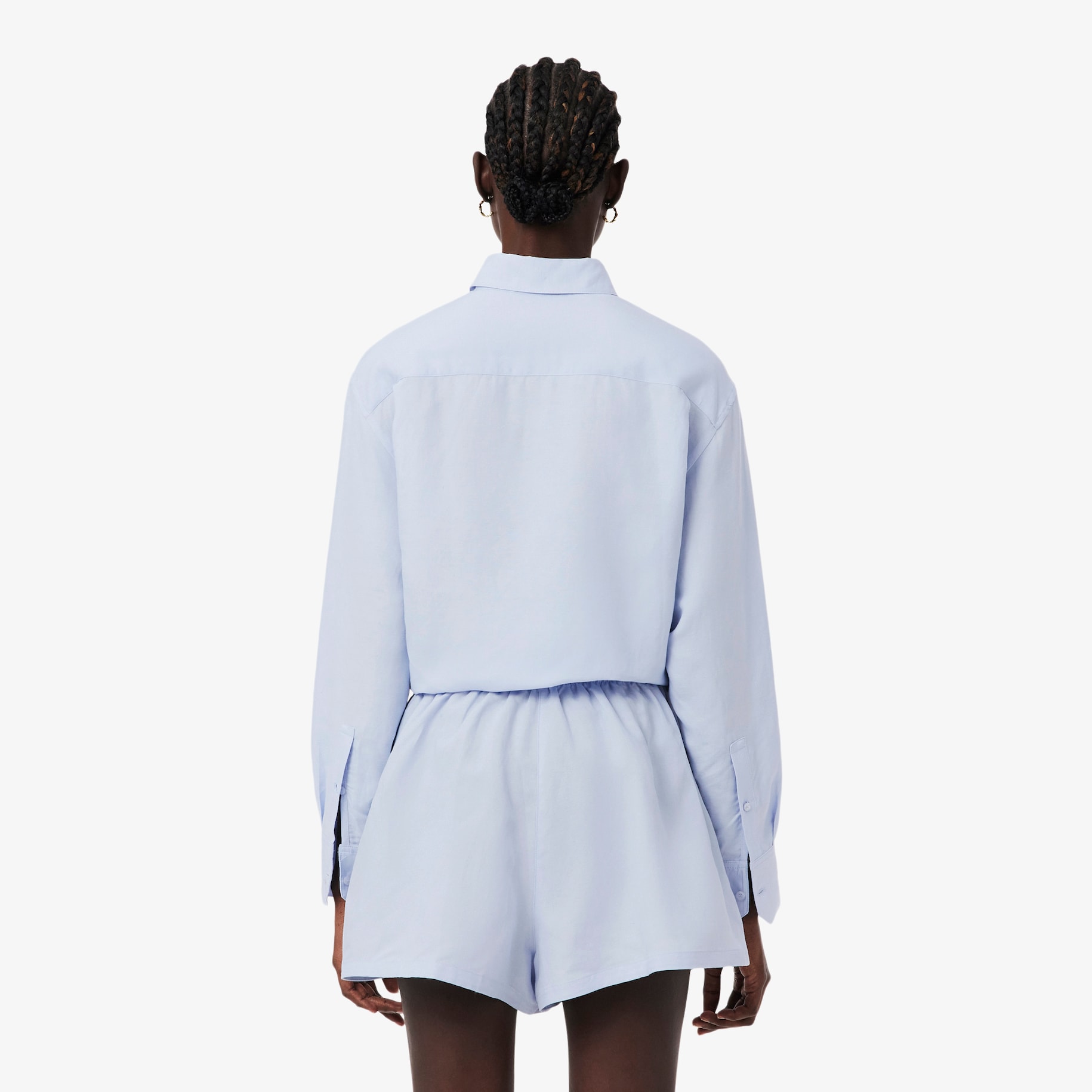 Oversized Linen Blend Shirt image number 2