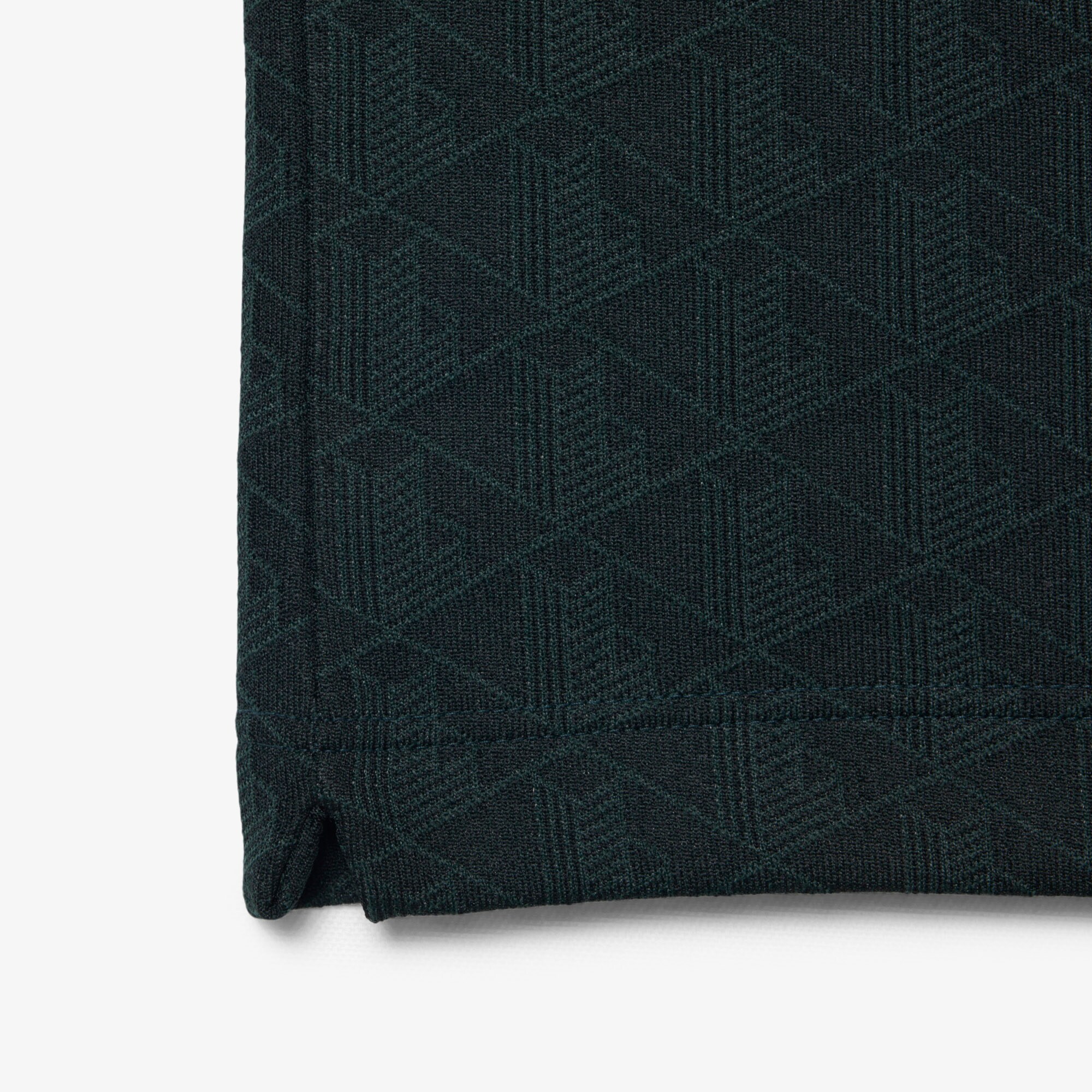 Classic Fit Monogram Jacquard Polo Shirt image number 5