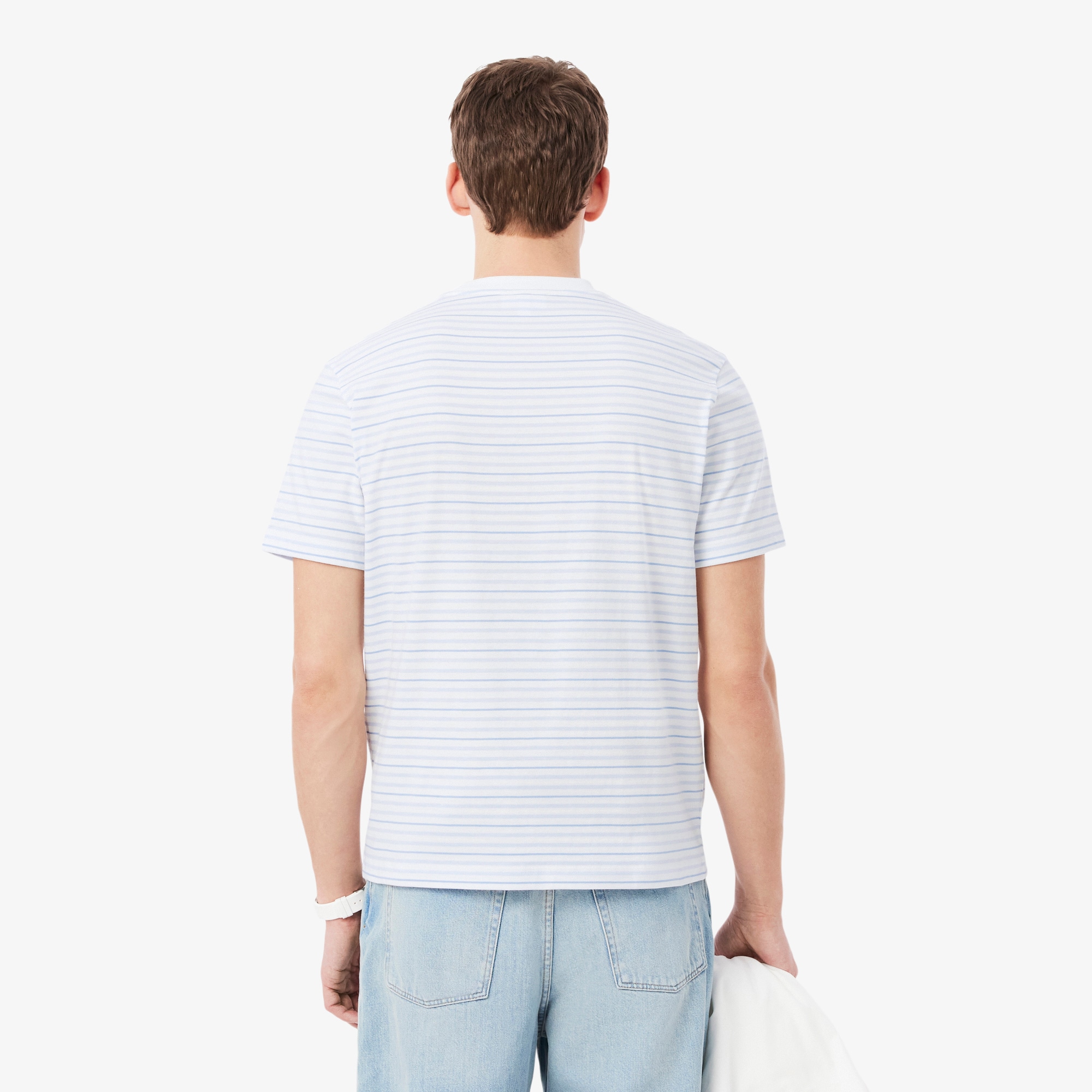 Striped Cotton T-shirt image number 2