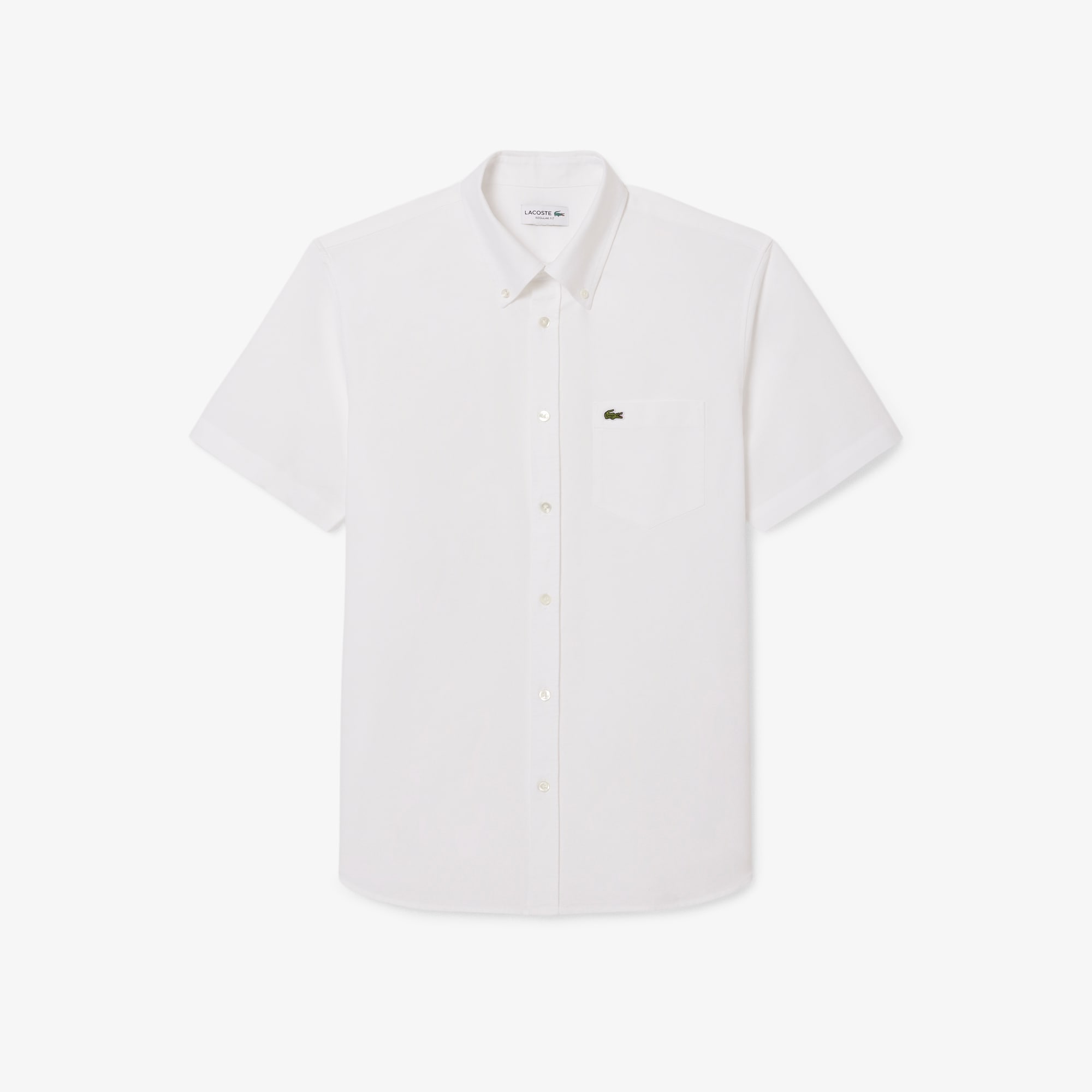 Regular Fit Short Sleeved Oxford Shirt image number 3
