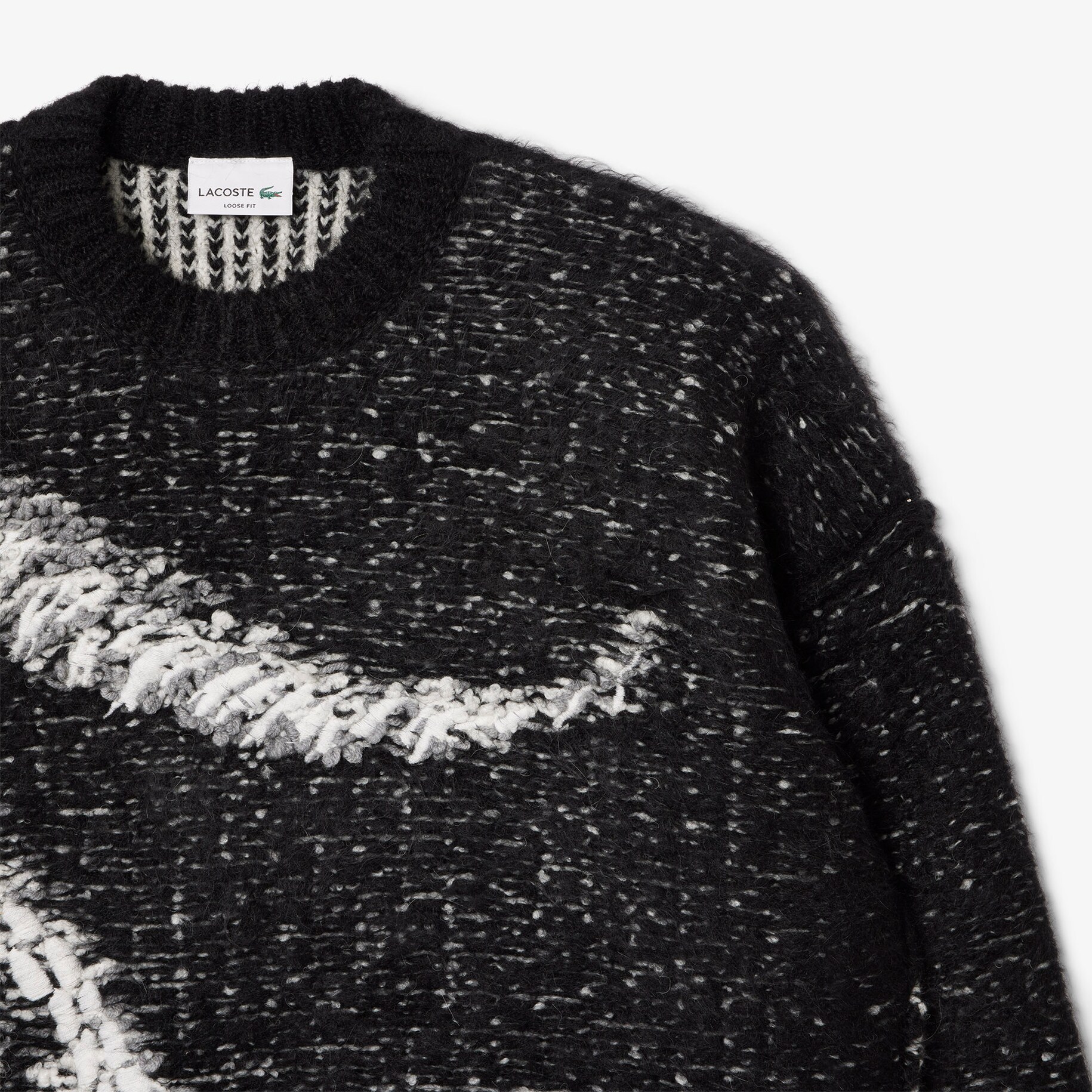 FW24 Runway Oversize Embroidered Sweater image number 5