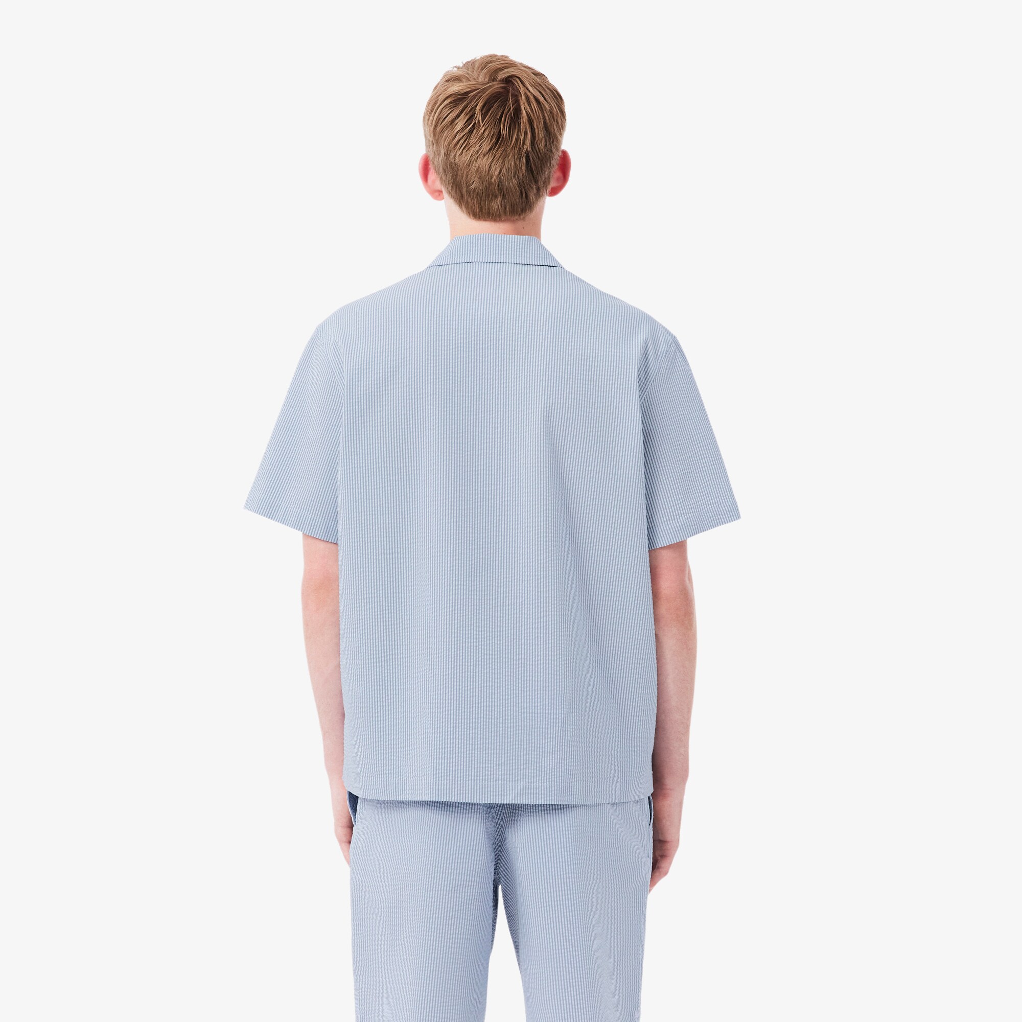 Relaxed Fit Seersucker Shirt image number 2