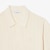 Fluid Ribbed Knit Polo Collar Sweater image number 4
