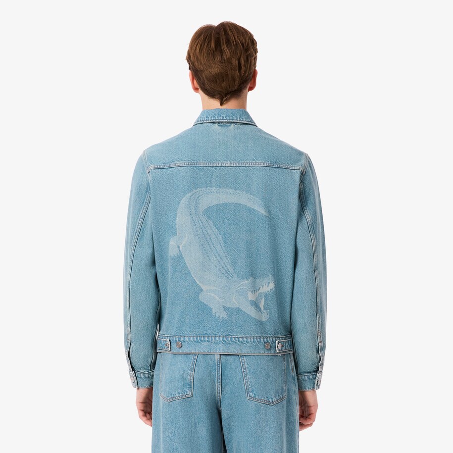 Crocodile Denim Jacket image number 2