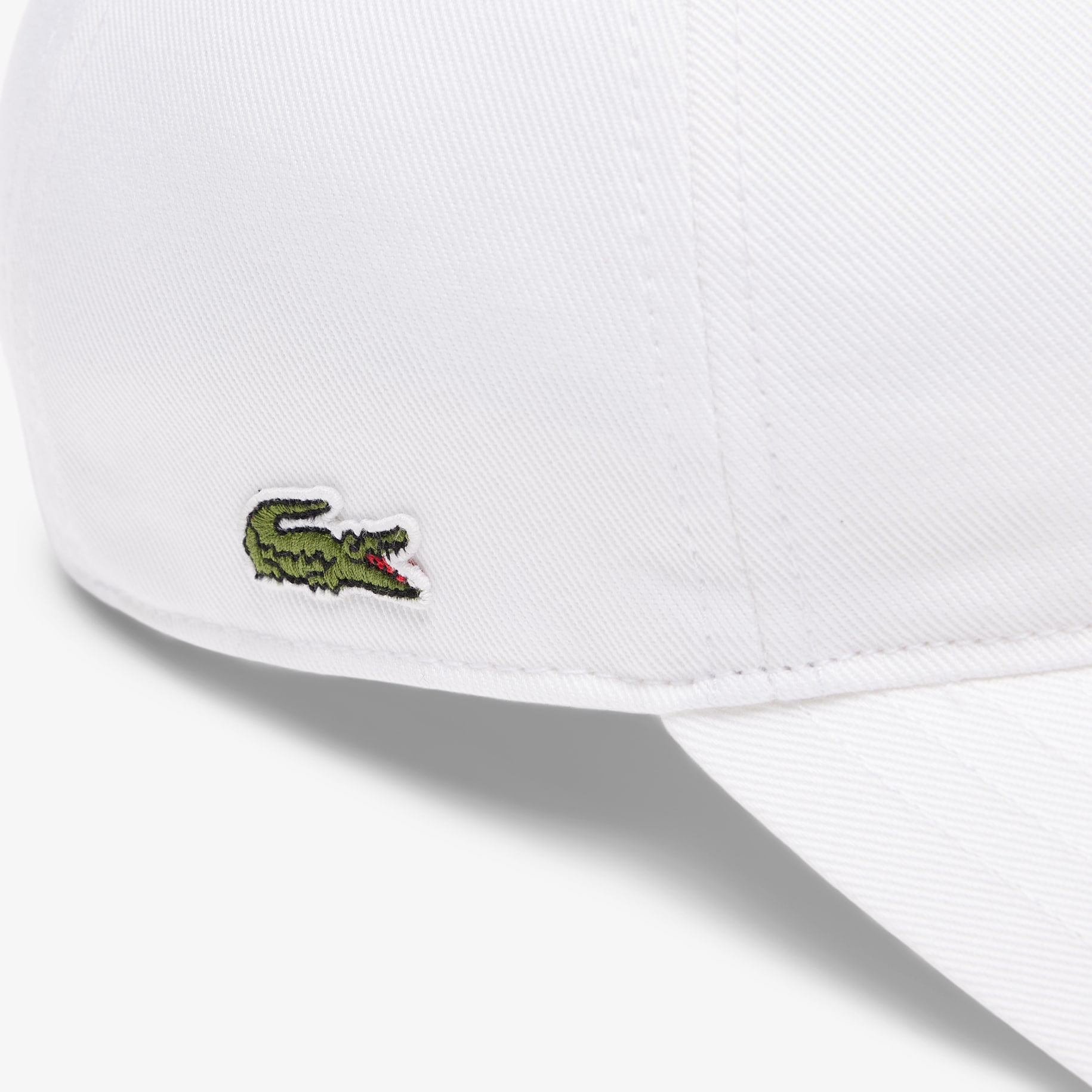 Unisex Lacoste Organic Cotton Twill Cap image number 3
