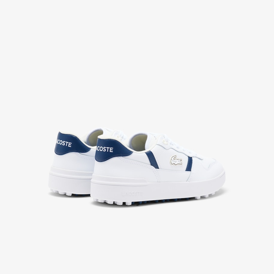 Men's T-Clip Golf Leather Golf Shoes image number 2