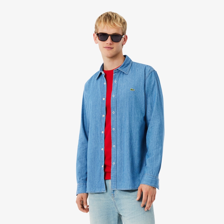 Regular Fit Lightweight Denim Shirt image number 0