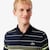 Striped Ultra Dry Stretch Golf Polo Shirt image number 1
