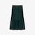 Long Asymmetric Pleated Jersey Skirt image number 3