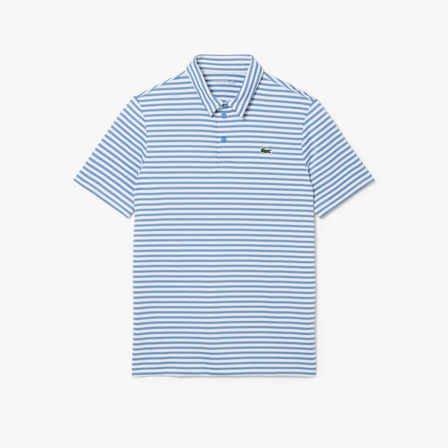 Regular Fit Ultra Dry Striped Golf Polo Shirt image number 3