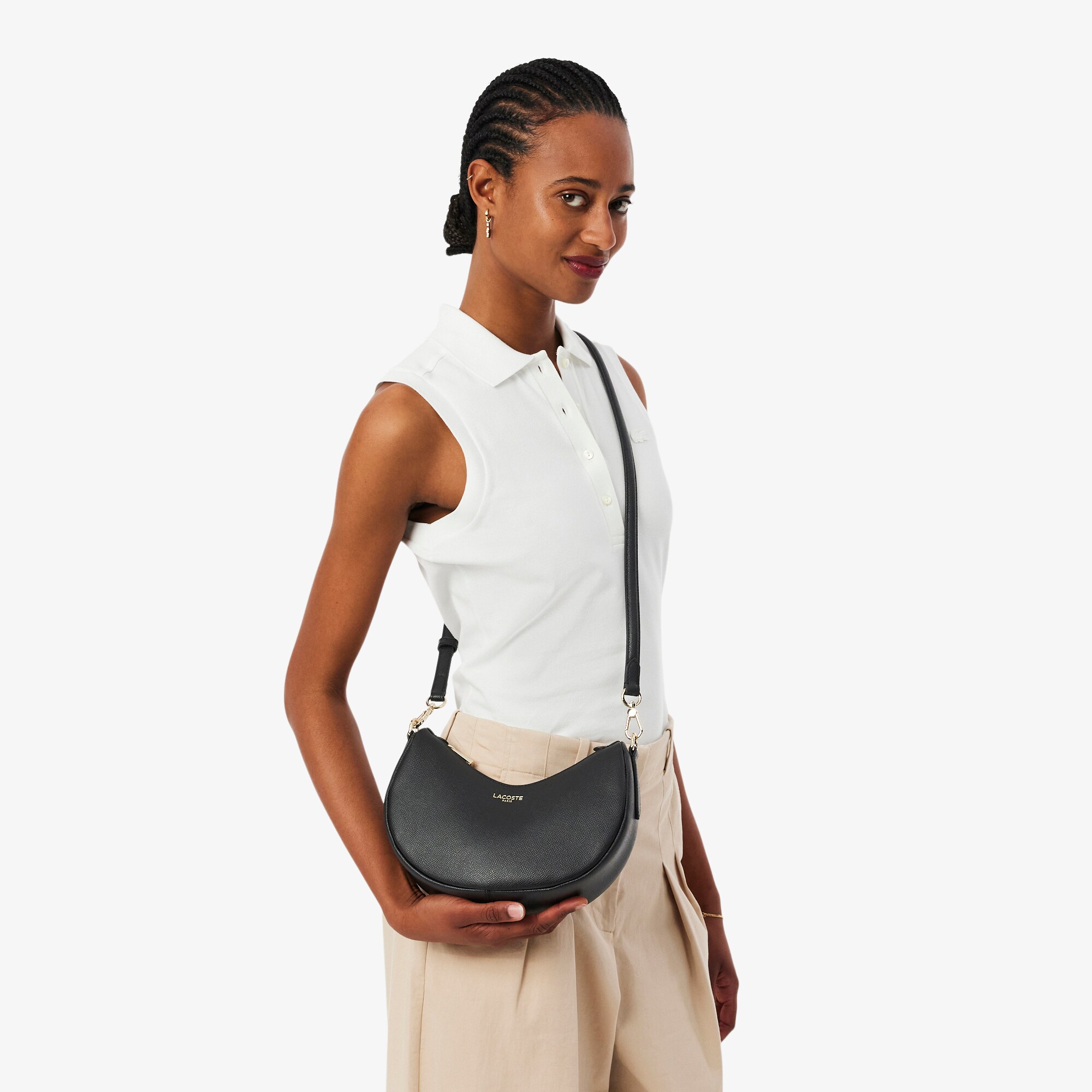 Small Champs-&Eacute;lys&eacute;es Half-Moon Purse image number 5