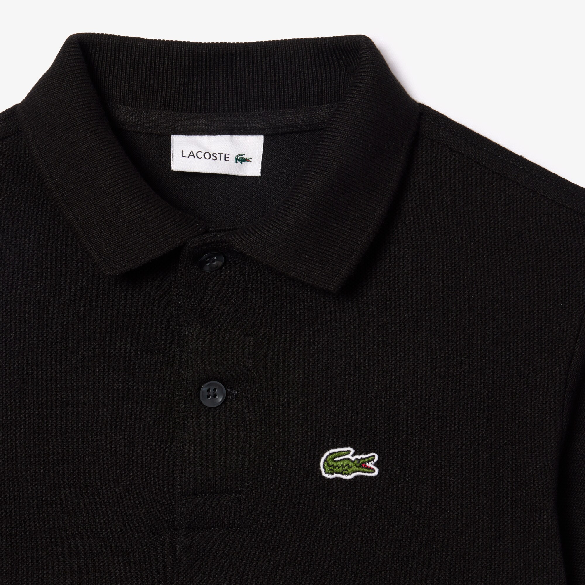 Kids' Lacoste Regular Fit Petit Piqu&eacute; Polo Shirt image number 2