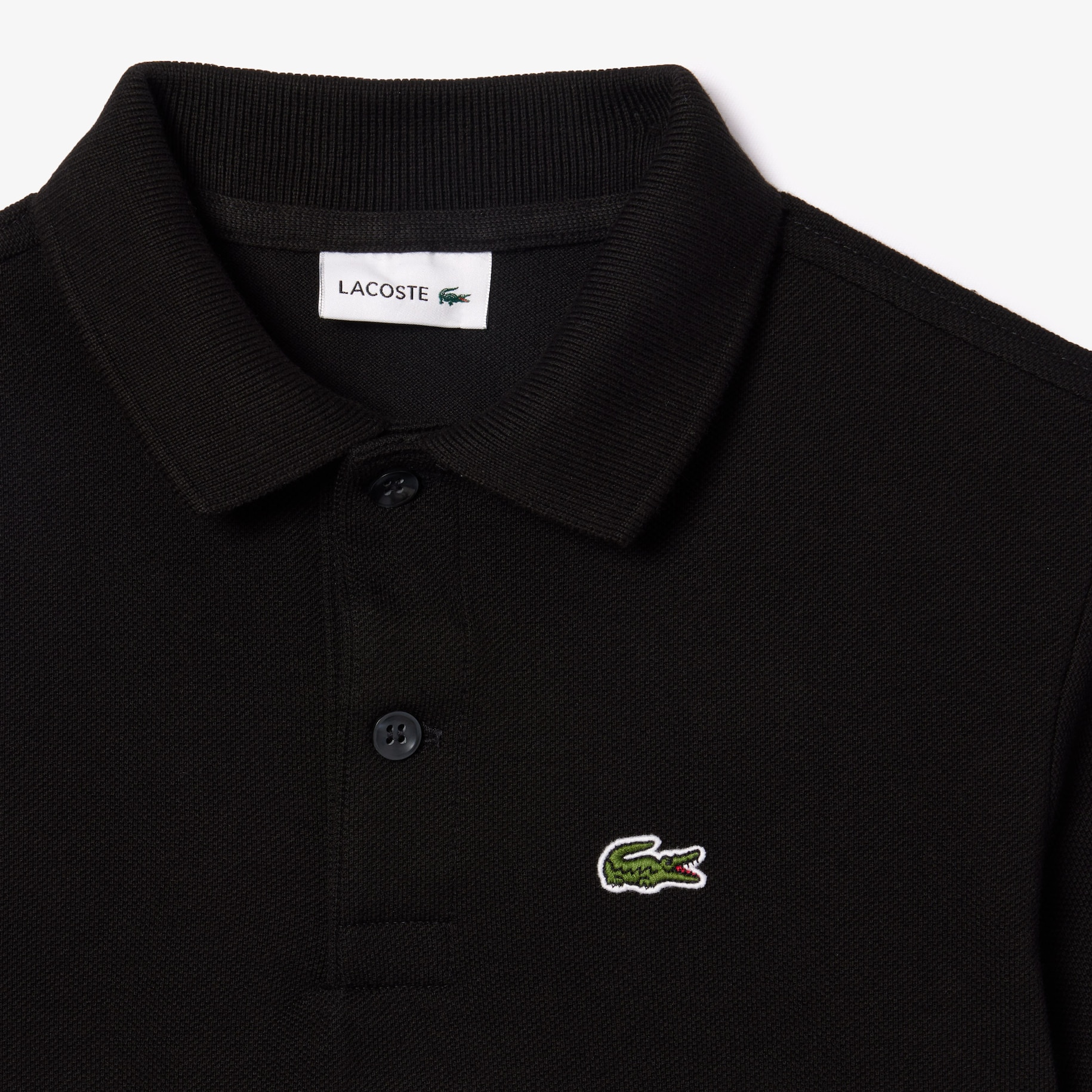 Kids' Lacoste Regular Fit Petit Piqu&eacute; Polo Shirt image number 2
