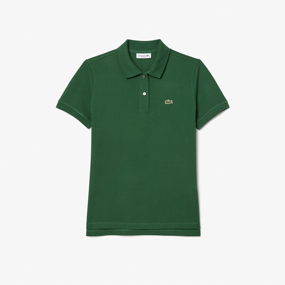 Women's Lacoste Regular Fit Soft Cotton Petit Piqué Polo Shirt image number 3