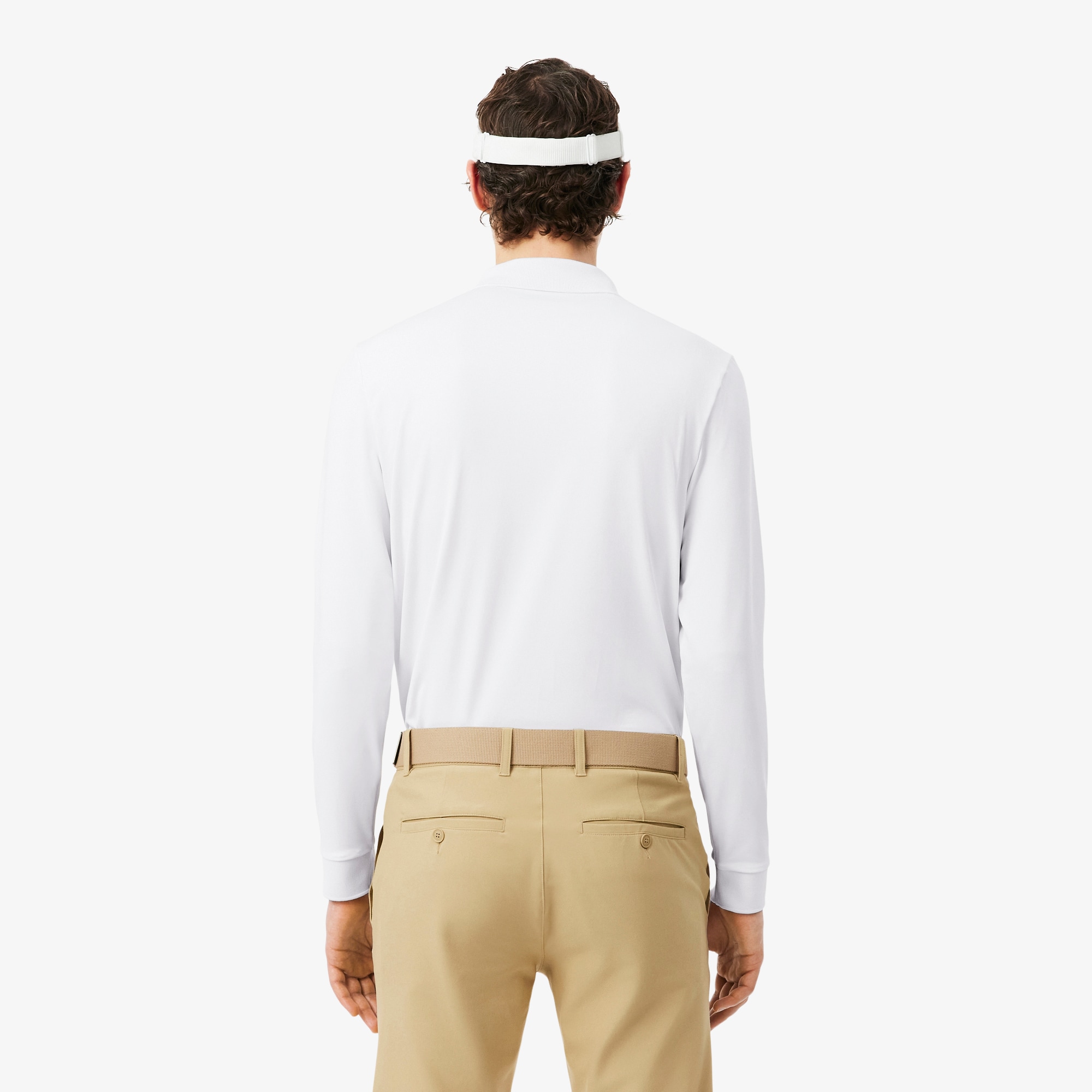 Regular Fit Ultra Dry Long Sleeved Golf Polo Shirt image number 2