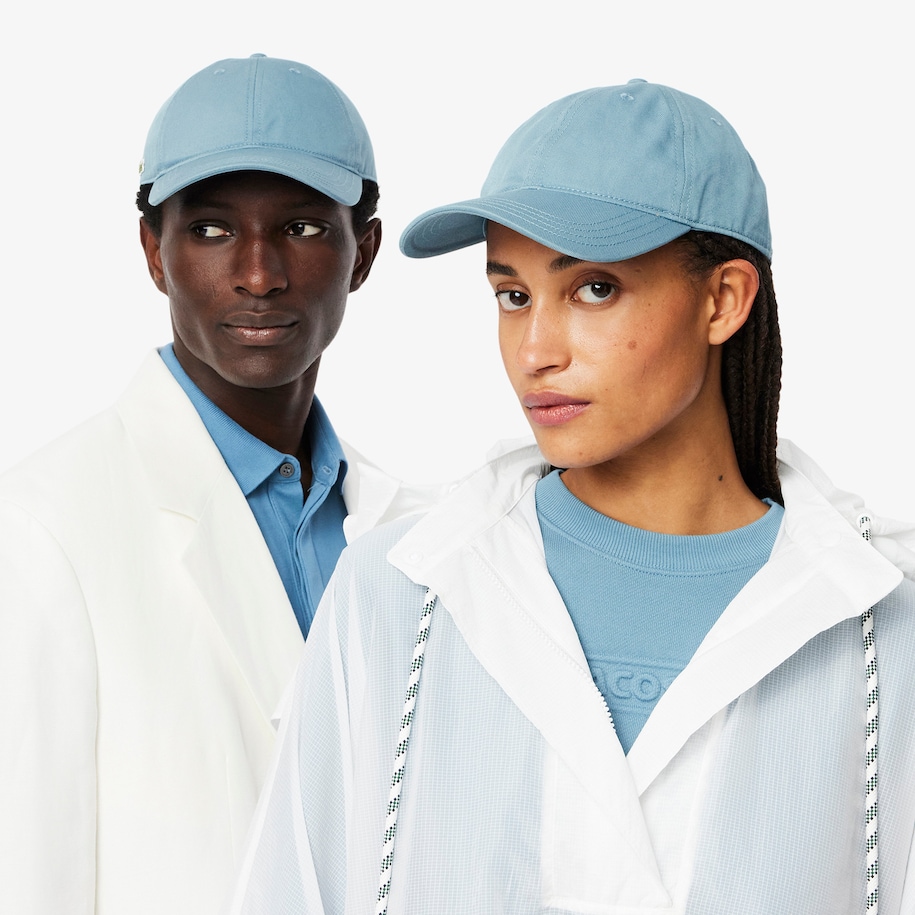 Unisex Lacoste Organic Cotton Twill Cap image number 3