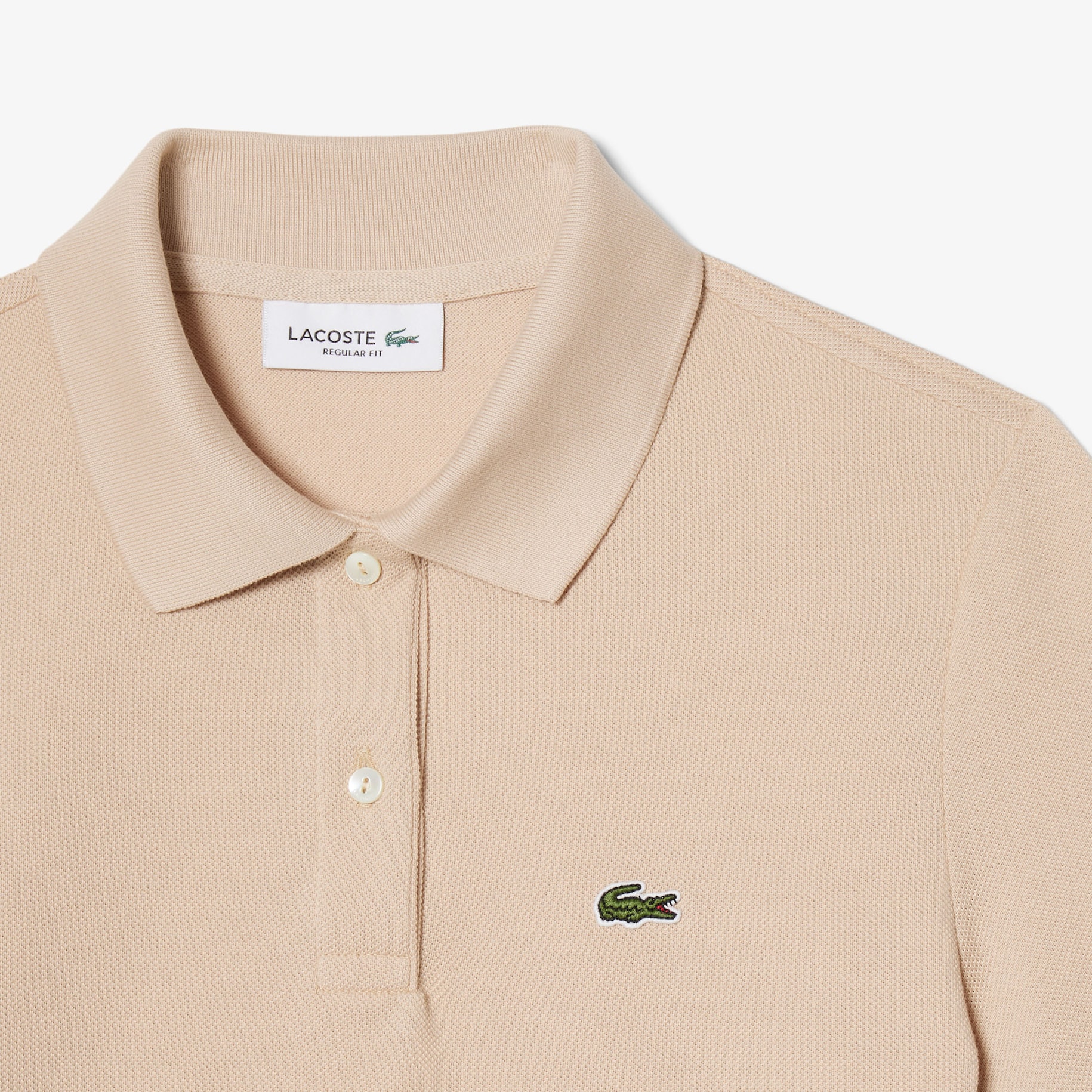 Women's Lacoste Regular Fit Soft Cotton Petit Piqu&eacute; Polo Shirt image number 1
