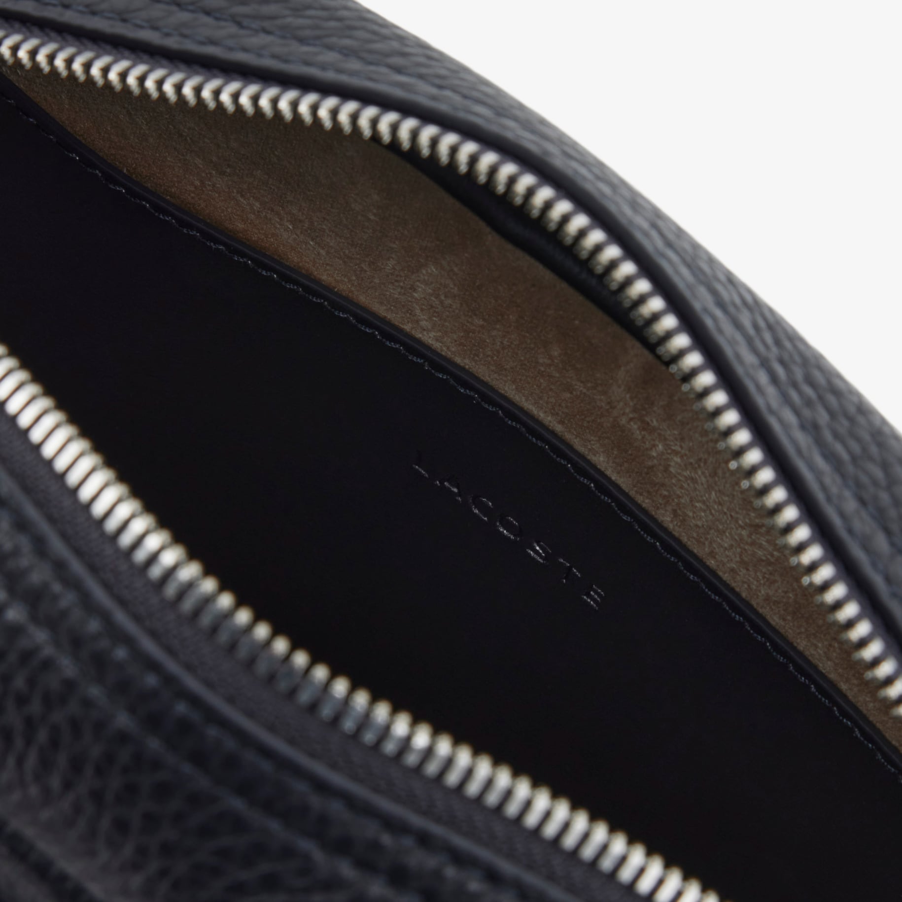 Club Lacoste Grain Leather Satchel image number 3