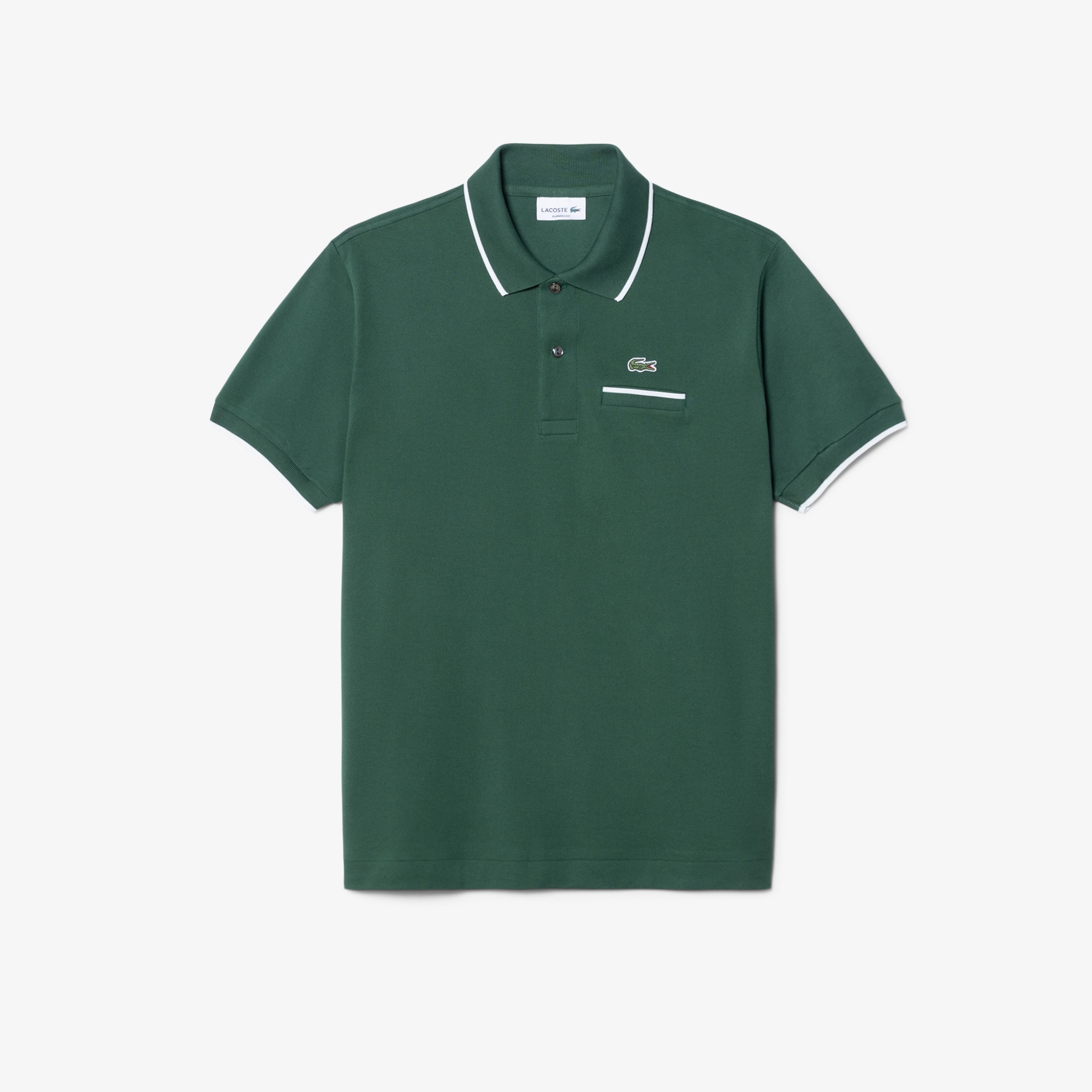 Classic Fit Pocket Accent L.12.12 Polo Shirt image number 3