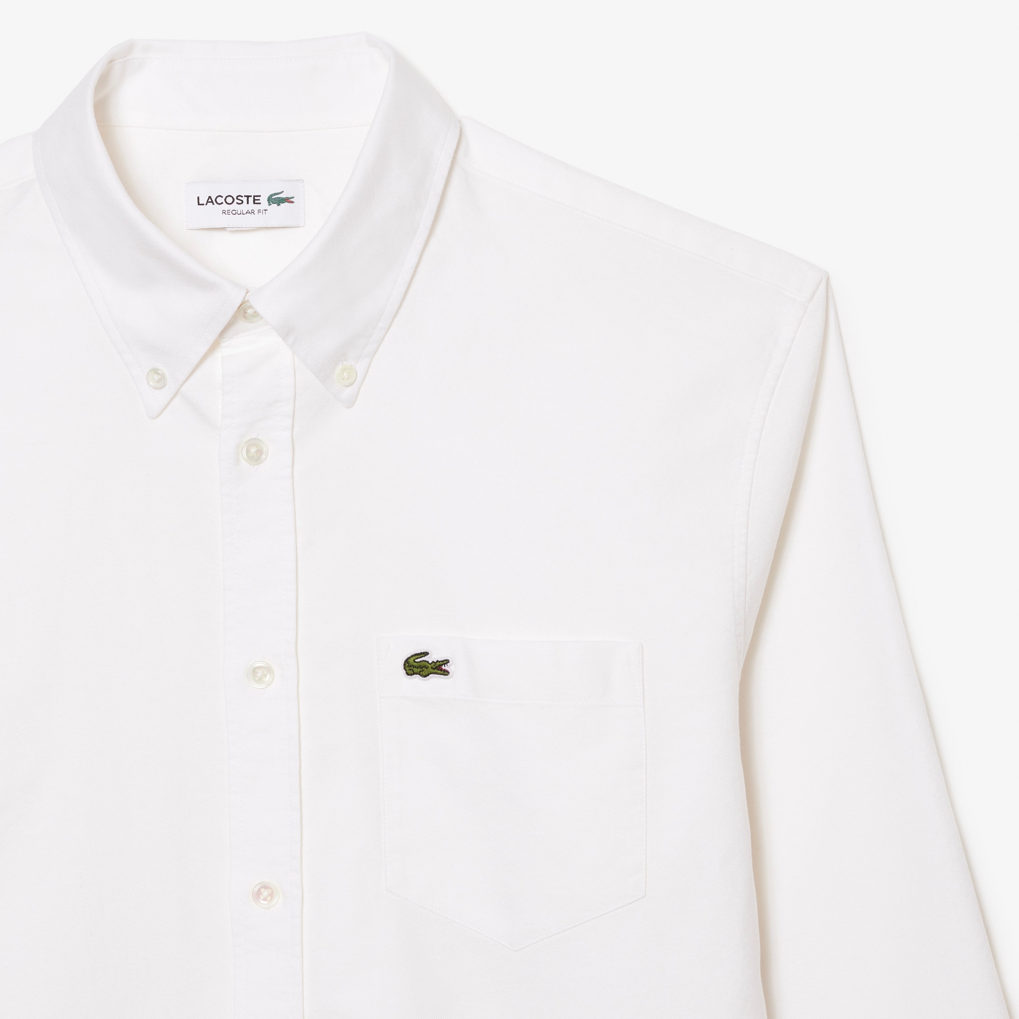 Regular Fit Short Sleeved Oxford Shirt image number 4
