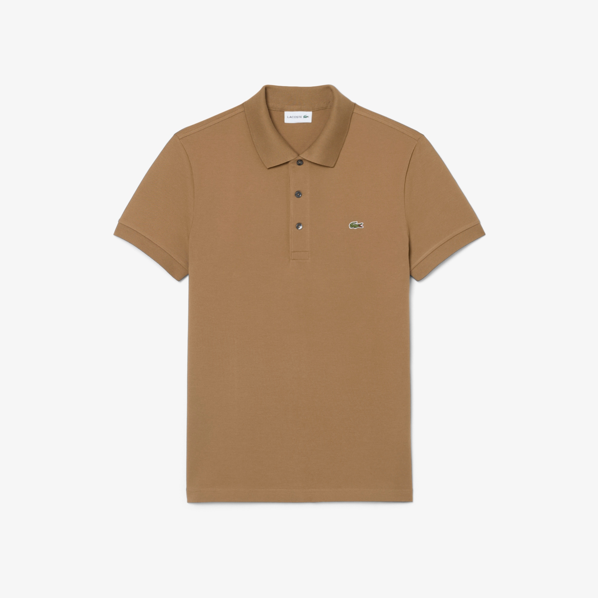 Slim Fit Stretch Mini Piqu&eacute; Polo Shirt image number 3