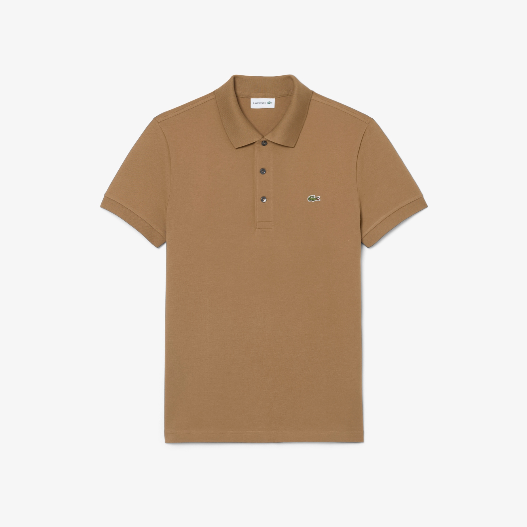 Slim Fit Stretch Mini Piqu&eacute; Polo Shirt image number 3