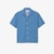 Relaxed Fit Open Neck Denim Shirt image number 3