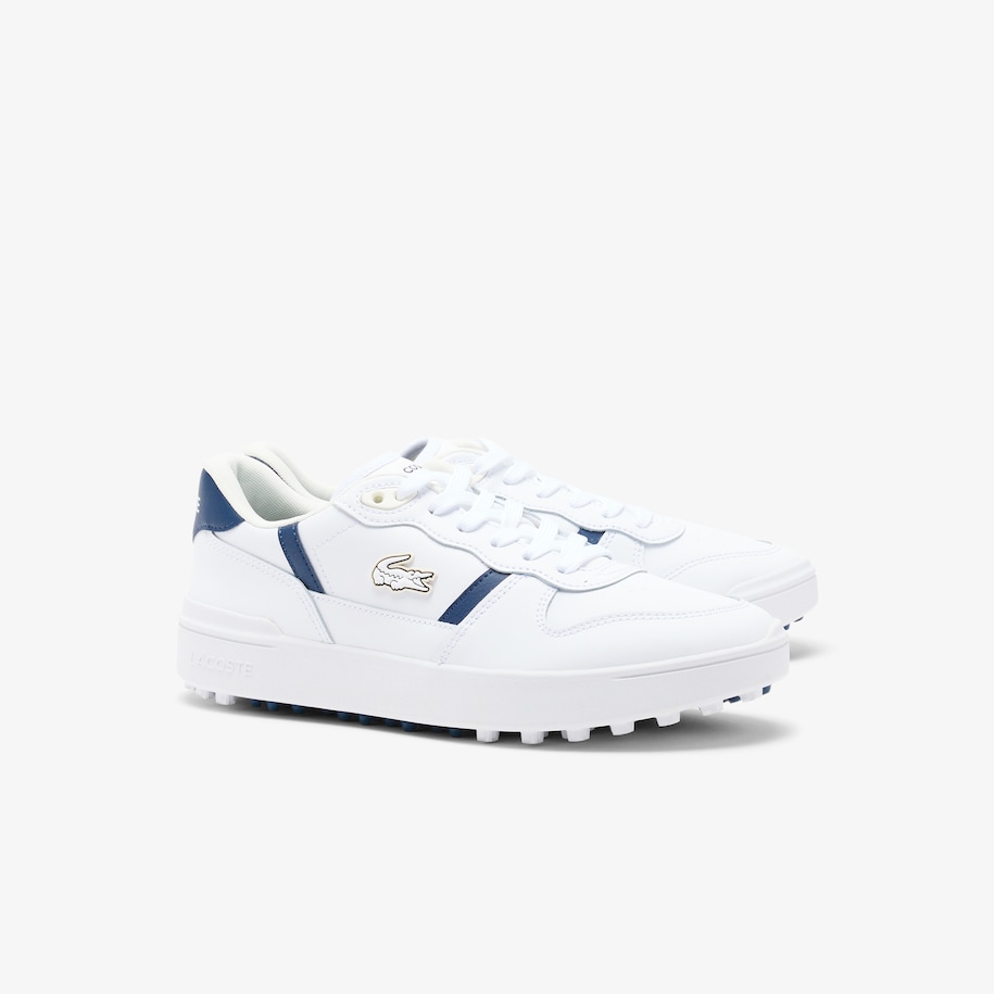Men's T-Clip Golf Leather Golf Shoes image number 1