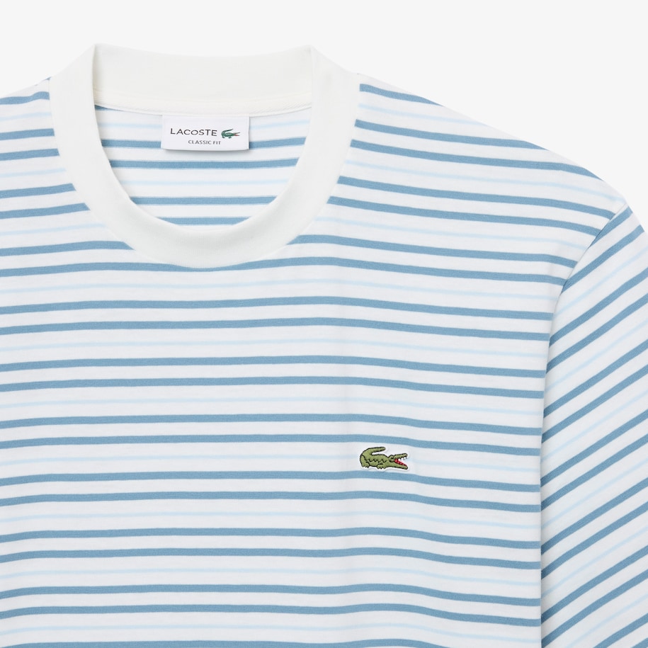 Striped Cotton T-shirt image number 4