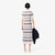 Striped Colour-Block Polo Dress image number 2