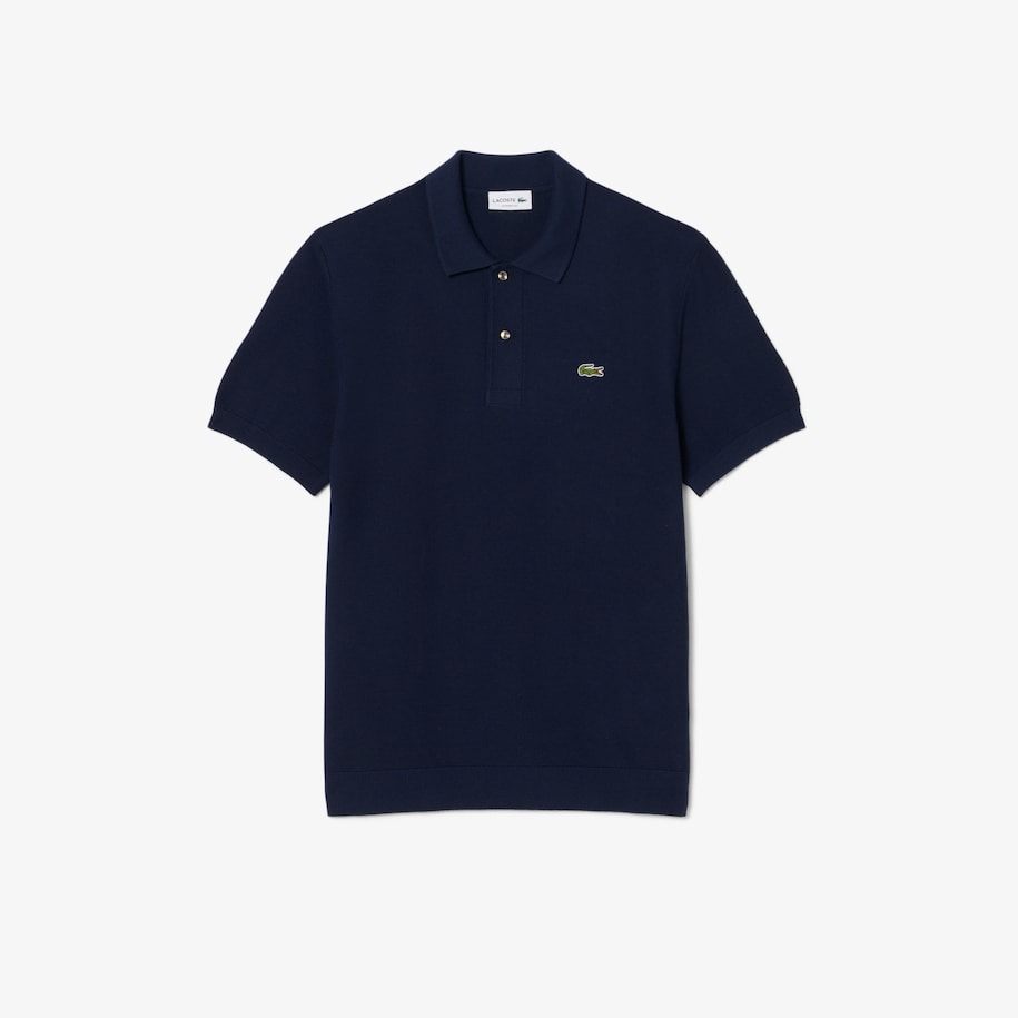 Classic Fit Knitted Polo Shirt image number 3