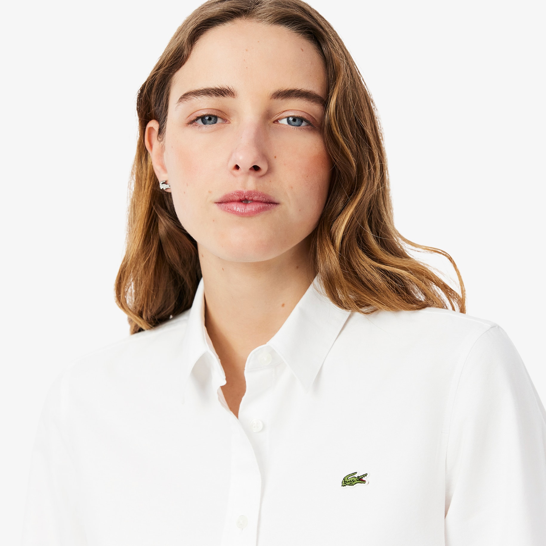 Regular Fit Cotton Oxford Shirt image number 1